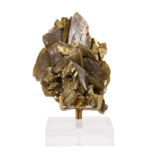 Chalcopyrite & Siderite 2.9 Inch 124.4 Gram Natural Mineral - Guizhou, China