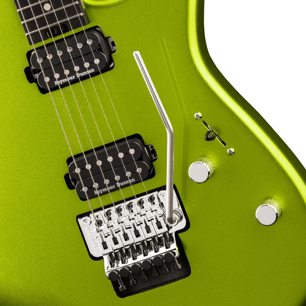 Charvel Pro-Mod San Dimas® Style 1 HH FR E, Ebony Fingerboard, Lime Green Metallic
