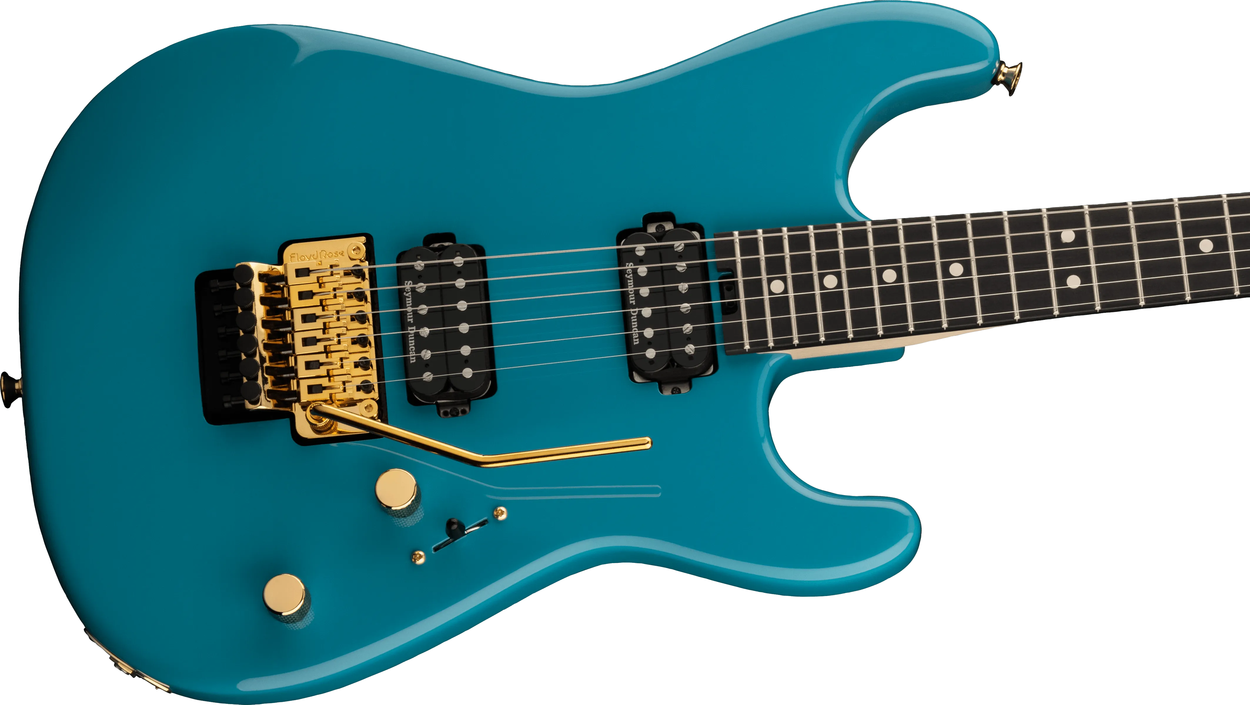 Charvel  Pro-Mod San Dimas® Style 1 HH FR E, Ebony Fingerboard, Miami Blue
