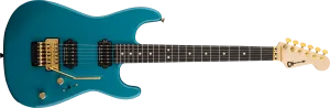 Charvel  Pro-Mod San Dimas® Style 1 HH FR E, Ebony Fingerboard, Miami Blue