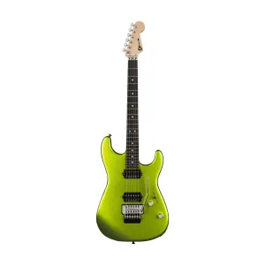 Charvel Pro-Mod San Dimas Style 1 HH FR EBY Electric Guitar, Lime Green Metallic
