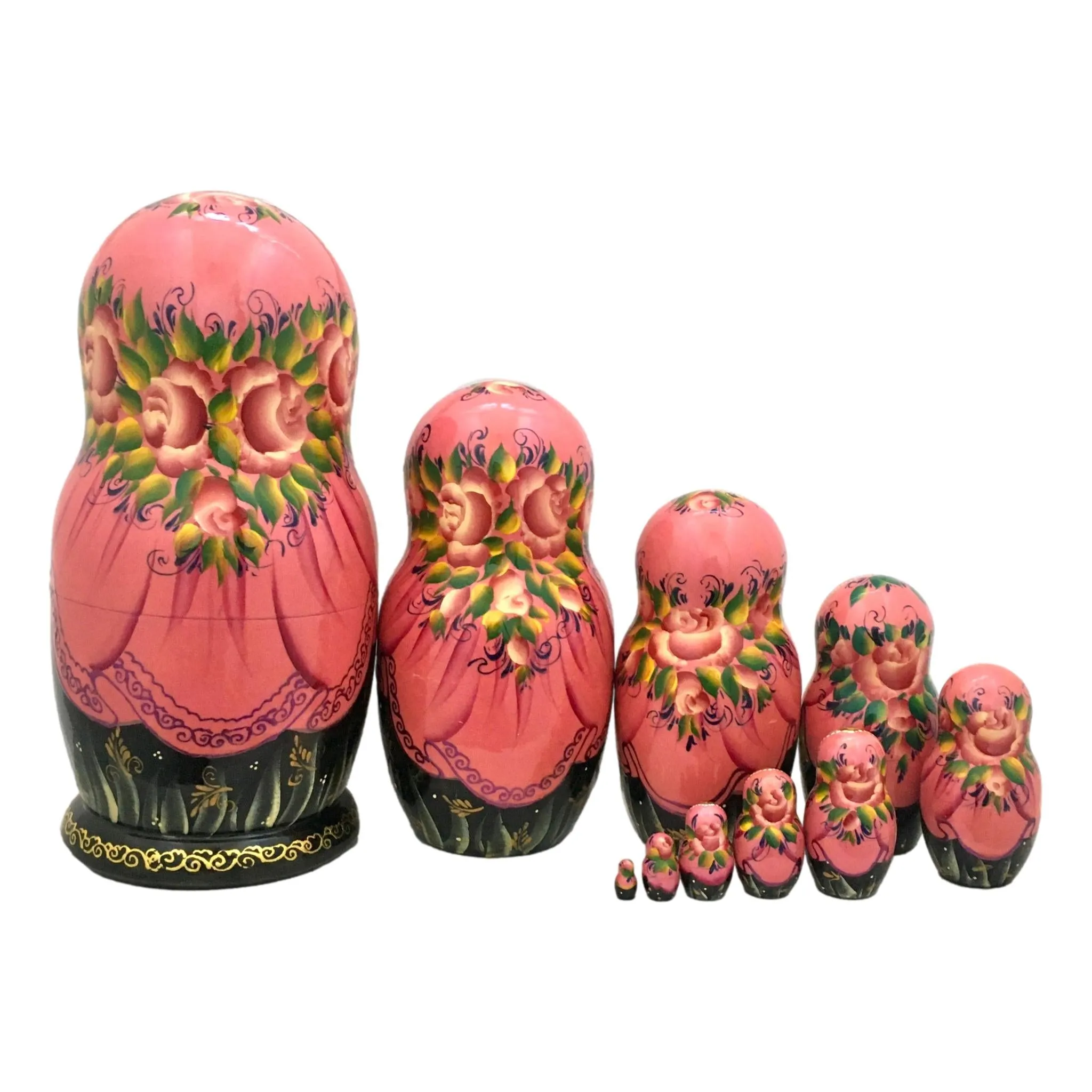 Cinderella 10 Piece Nesting Dolls Russian Fairytale Storyteller for Kids