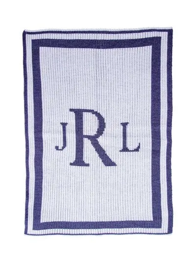 CLASSIC MONOGRAM STROLLER BLANKET