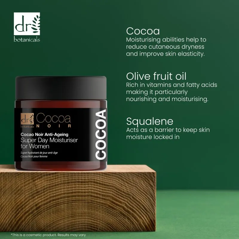 Cocoa Noir Anti-Ageing Super Day Moisturiser for Women 60ml