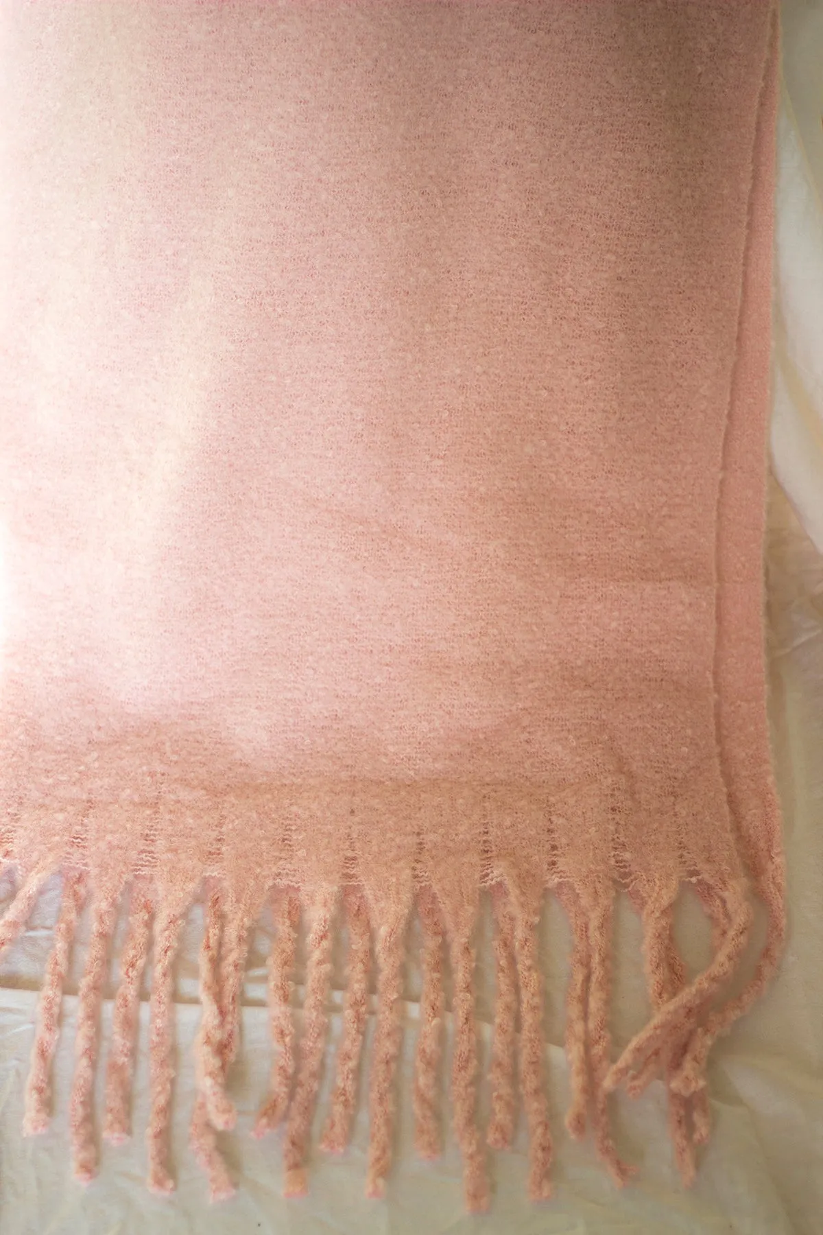 Colour Block Warm Wrap Scarf