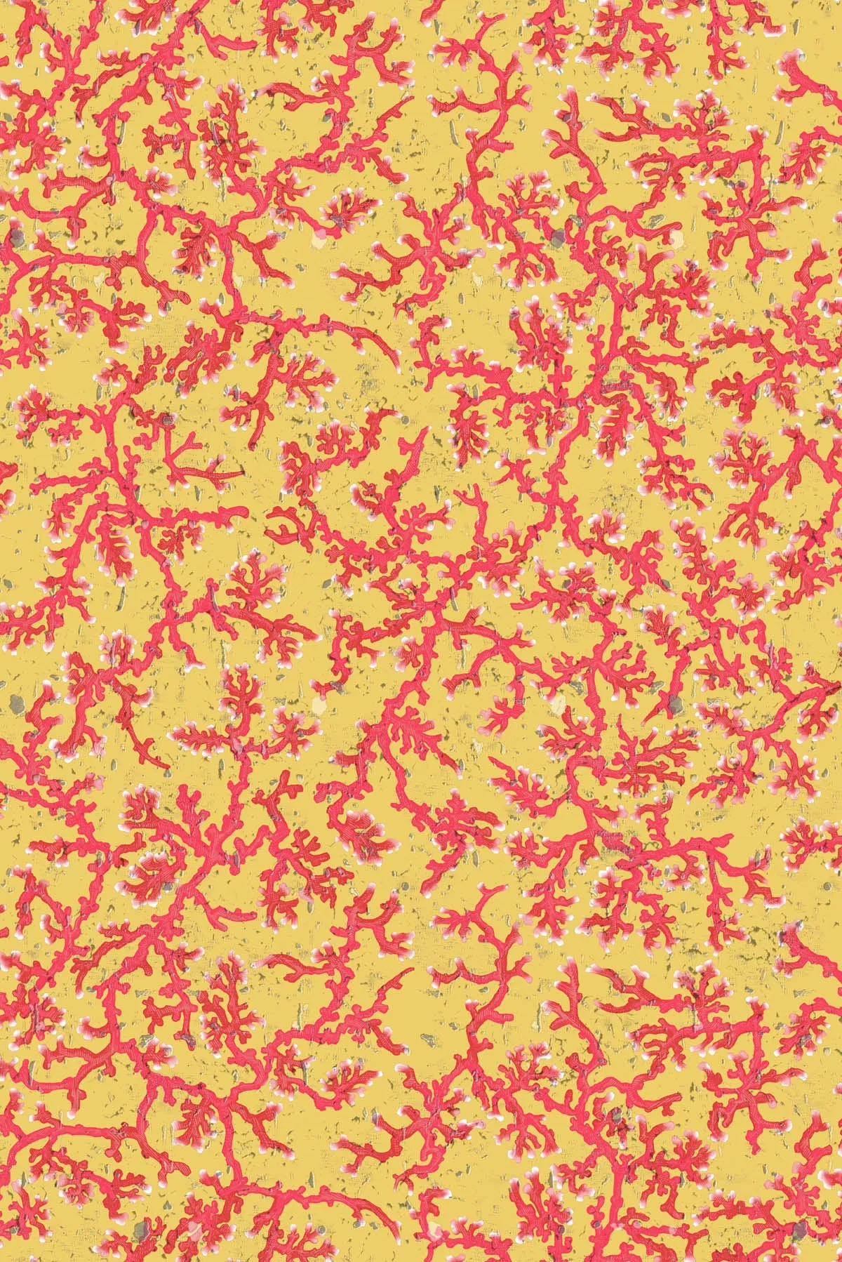 coral cork wallpaper
