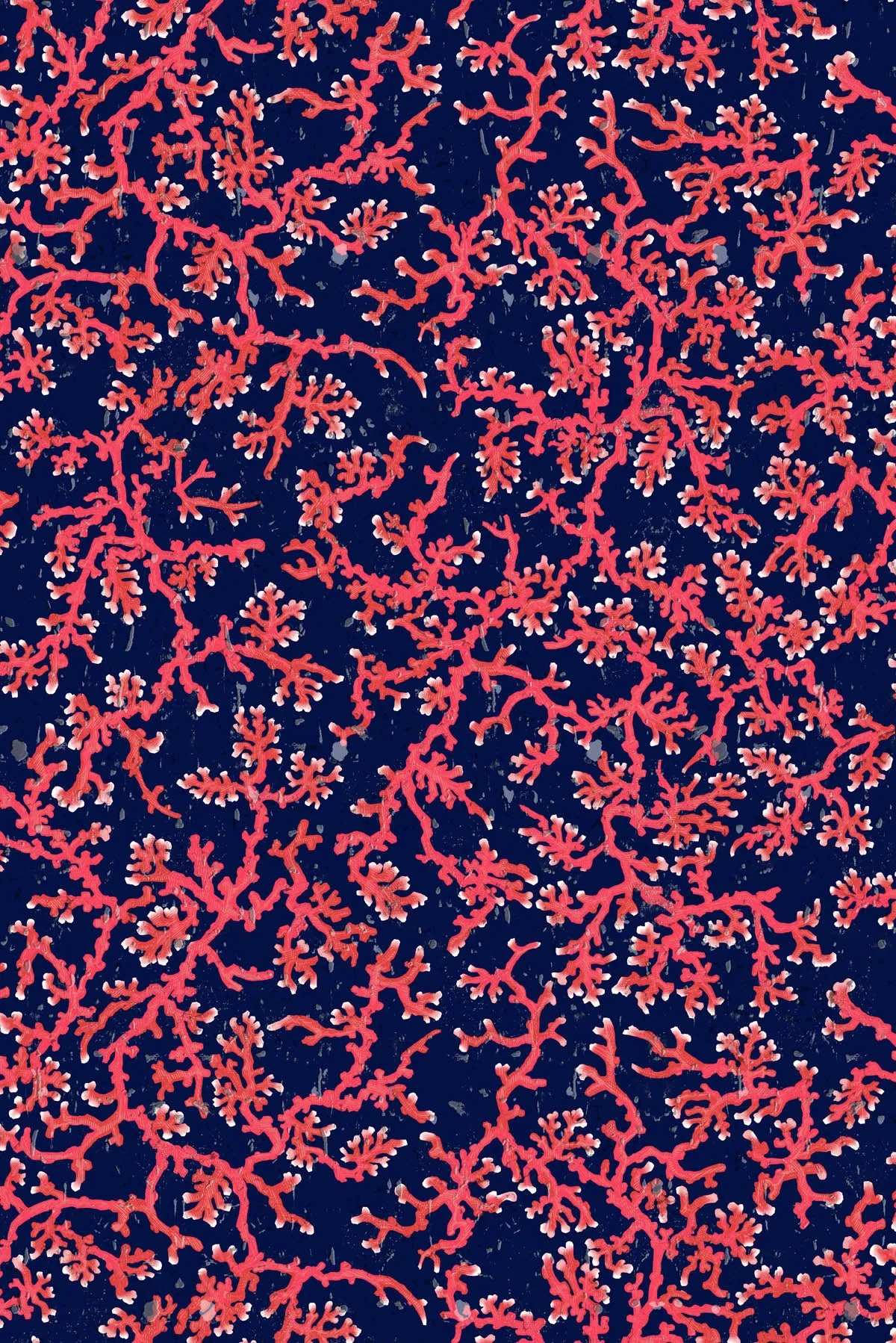 coral cork wallpaper