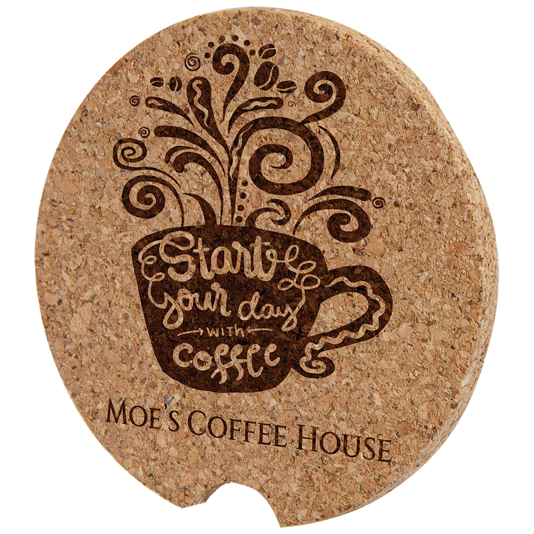 Cork Car Coaster - Custom