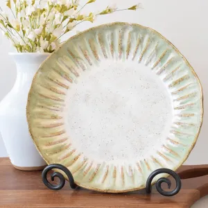Crimped Serving Bowl Matcha