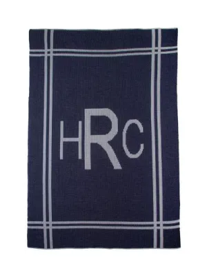 CROSS BORDER MONOGRAM STROLLER BLANKET