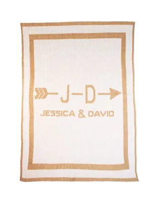 CUPID'S ARROW COUPLES BLANKET