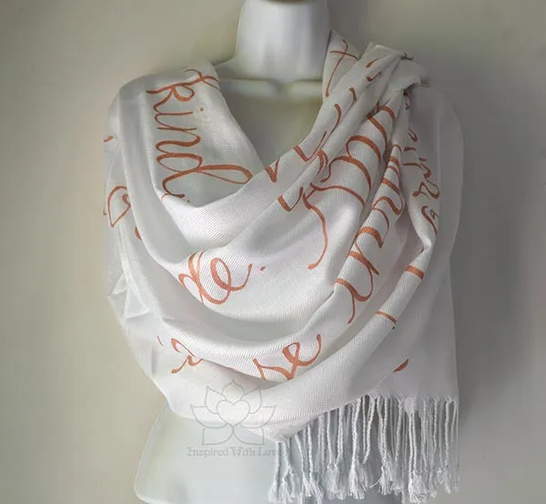 Custom 1 Corinthians 13 Love Is Patient; Love Is Kind shawl - Inspired With Love