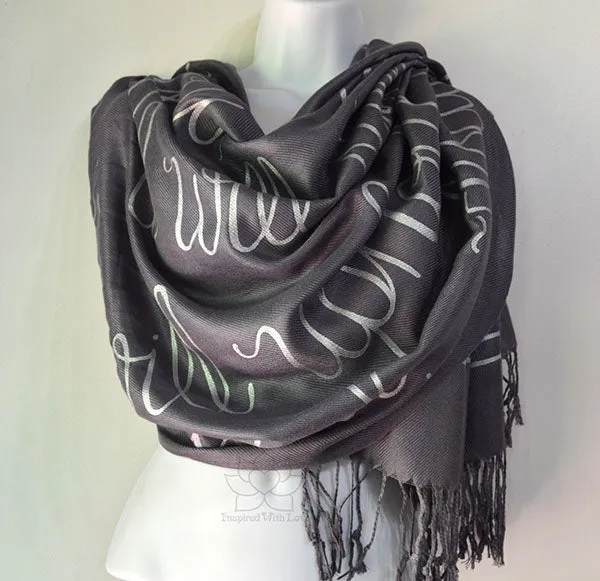 Custom Isaiah 41:10 Fear Not, For I Am With You shawl - Inspired With Love