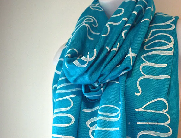 Custom Lamentations 3:22-23 The steadfast love of the Lord never ceases scarf