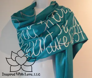 Custom Luke 12:34 Family for where your treasure is shawl - Inspired With Love