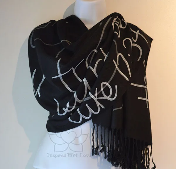 Custom Luke 12:34 Family for where your treasure is shawl - Inspired With Love