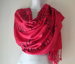Custom Luke 1:45 & Proverbs 31:28 Blessed is she who believed shawl - Inspired With Love