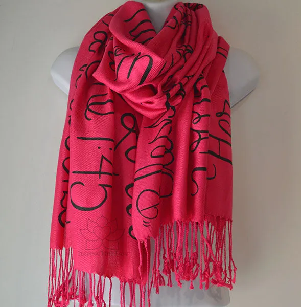 Custom Luke 1:45 & Proverbs 31:28 Blessed is she who believed shawl - Inspired With Love