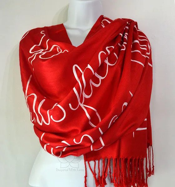Custom Numbers 6:24-25 The LORD bless you and keep you shawl - Inspired With Love