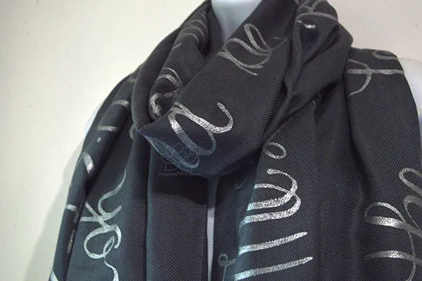 Custom Numbers 6:24-26 The Lord bless you and keep you shawl - Inspired With Love