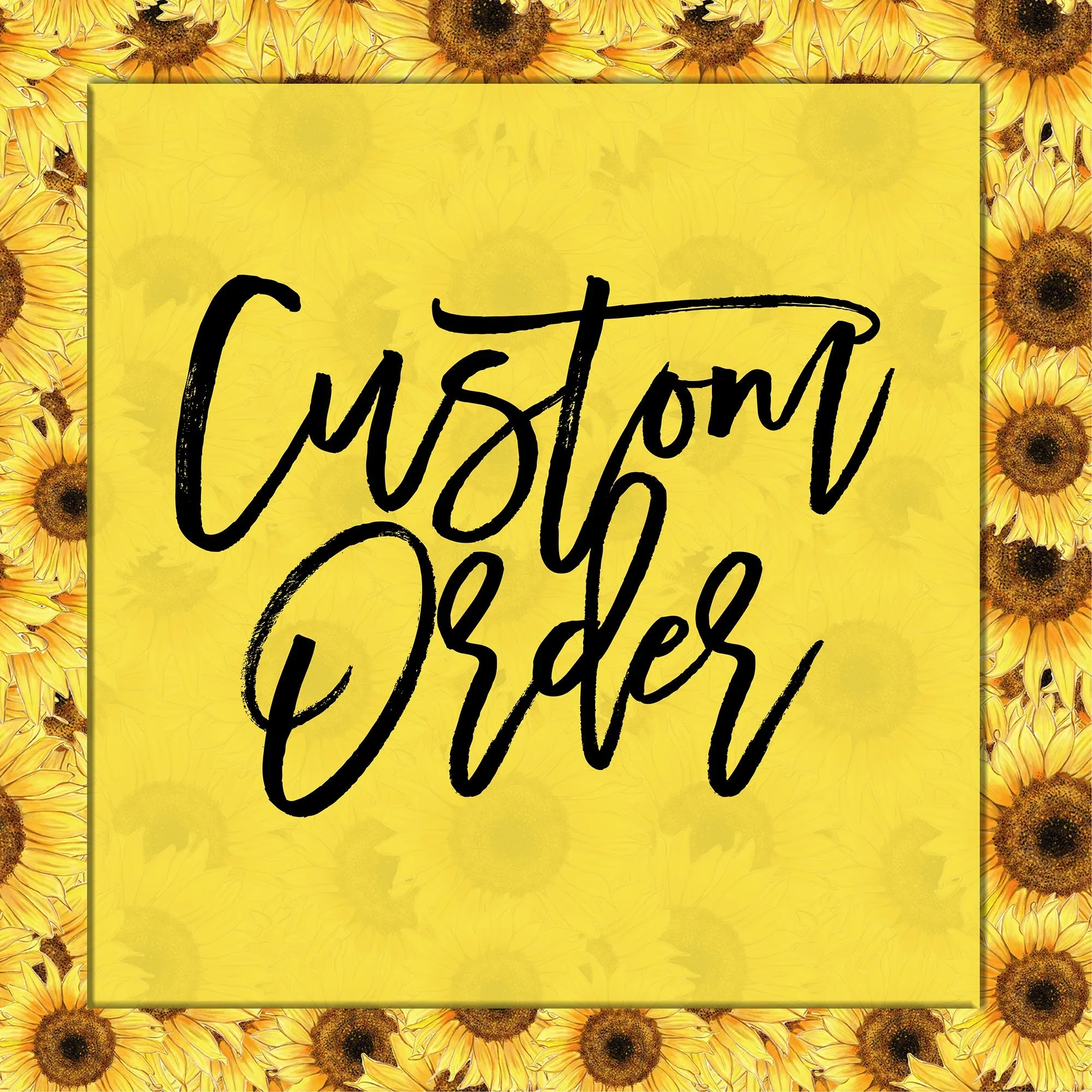 Custom Order for Evelyn