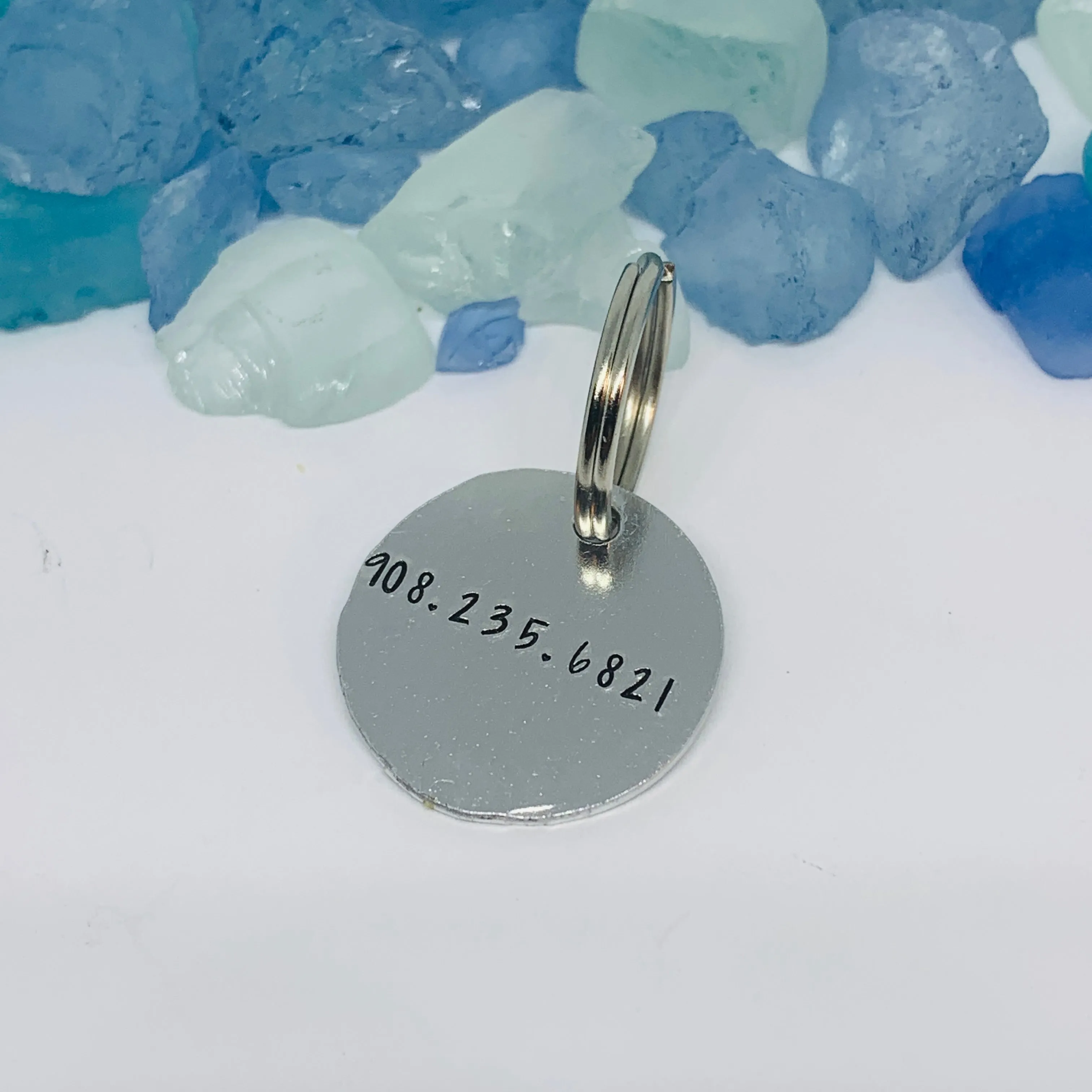 Custom Order for Sam - Coco Pet Tag - Hand Stamped Dog Tag