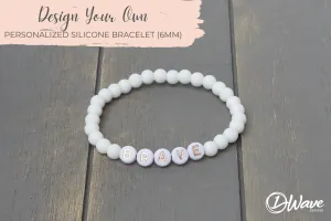 Custom Personalized Stretch Bracelet (6mm)
