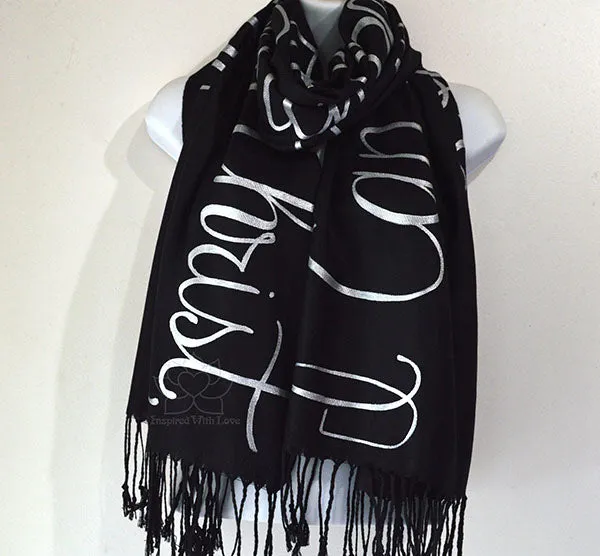 Custom Philippians 4:13 I Can Do All Things Through Christ Who Strengthens Me shawl - Inspired With Love