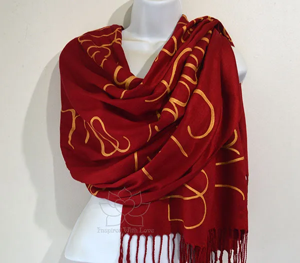 Custom Philippians 4:13 I Can Do Everything Through Him Who Gives Me Strength shawl - Inspired With Love