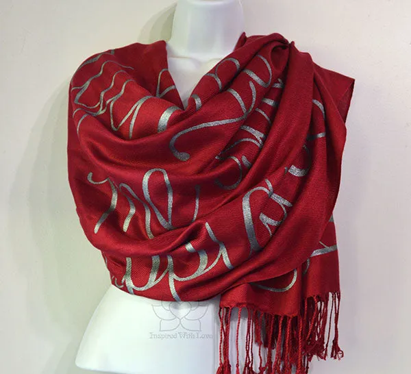 Custom Philippians 4:13 I Can Do Everything Through Him Who Gives Me Strength shawl - Inspired With Love