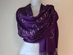 Custom Proverbs 31:25 She is clothed with strength and dignity shawl - Inspired With Love