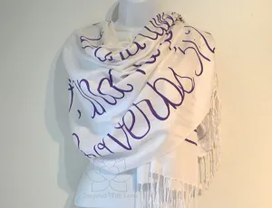 Custom Proverbs 31:28 Her children arise up and called her blessed shawl - Inspired With Love