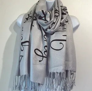 Custom Psalm 30:13 With My Whole Being I Sing Praise To You shawl - Inspired With Love