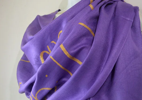 Custom Psalm 46:10 - Be Still & Know That I Am God Bible Verse Scripture Scarf - Inspired With Love (Copy)