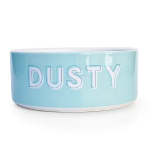 Custom Solid Color Dog Bowl