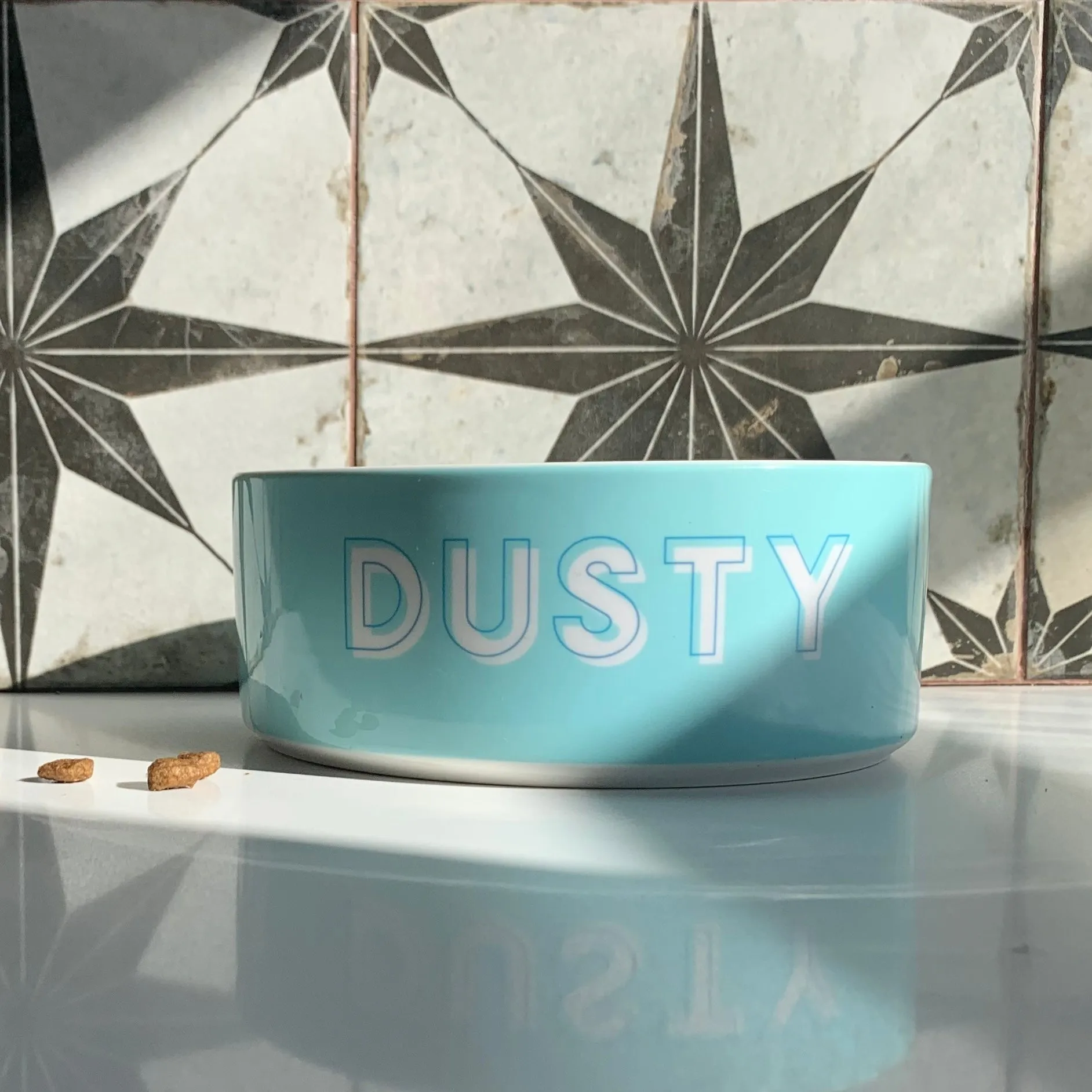 Custom Solid Color Dog Bowl