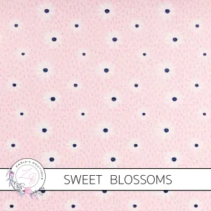 CUSTOM Sweet Blossoms ~ Faux Leather  ~ 1mm