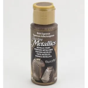 DecoArt® Dazzling Metallics® Paint, 2 oz. Rich Espresso