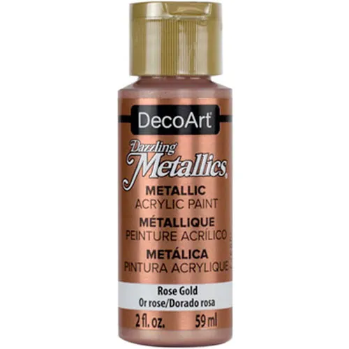 DecoArt® Dazzling Metallics® Paint, 2 oz. Rose Gold
