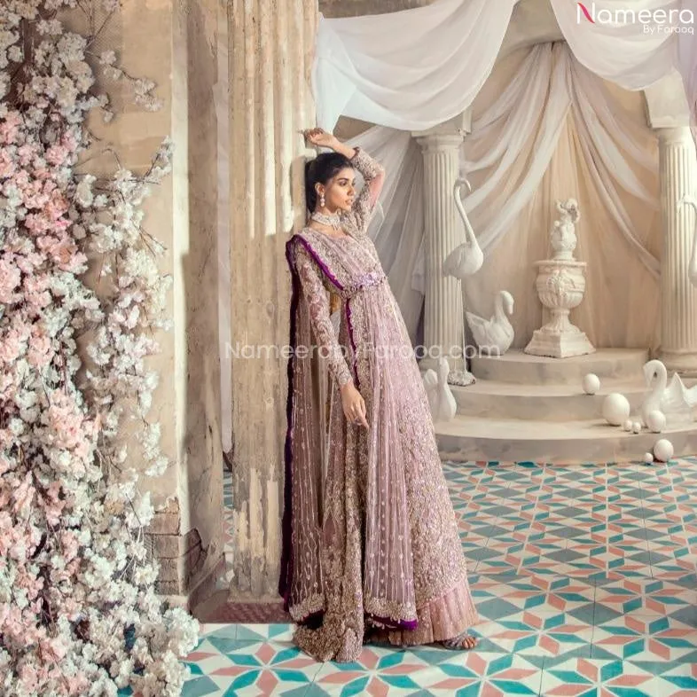 Designer Embroidered Net Lehenga for Wedding #BN891