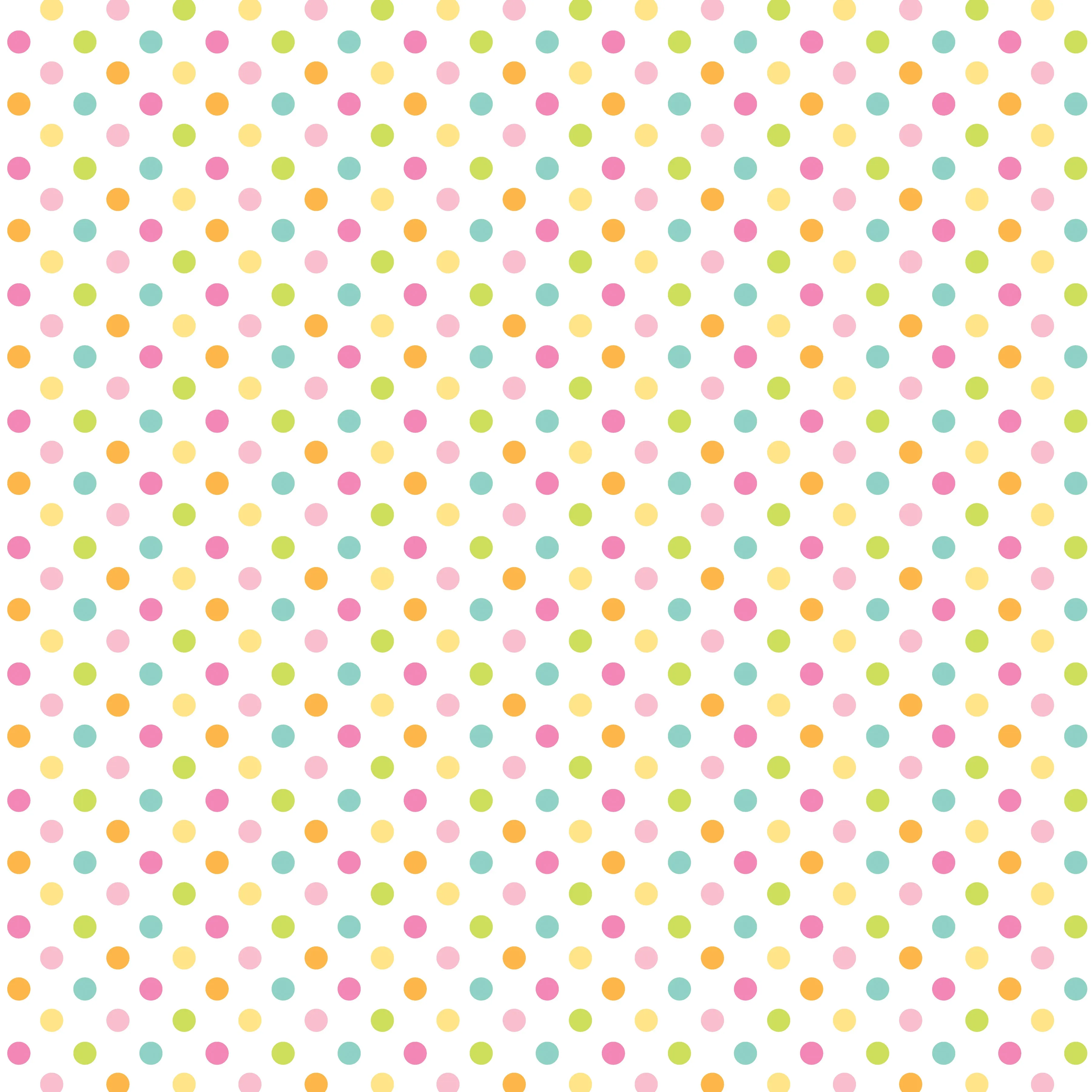 Doodlebug - Bunny Hop Collection - 12x12 Heavyweight Acetate - Easter Dots / 8460