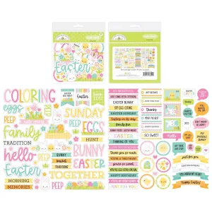 Doodlebug - Bunny Hop Collection - Chit Chat / 8454
