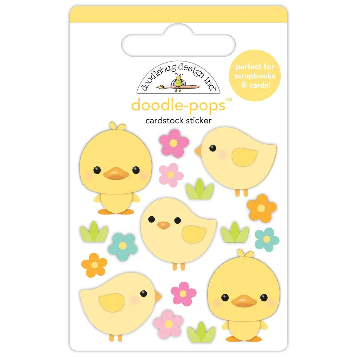 Doodlebug - Bunny Hop Collection - Doodle Pops - Springtime Peeps / 8433