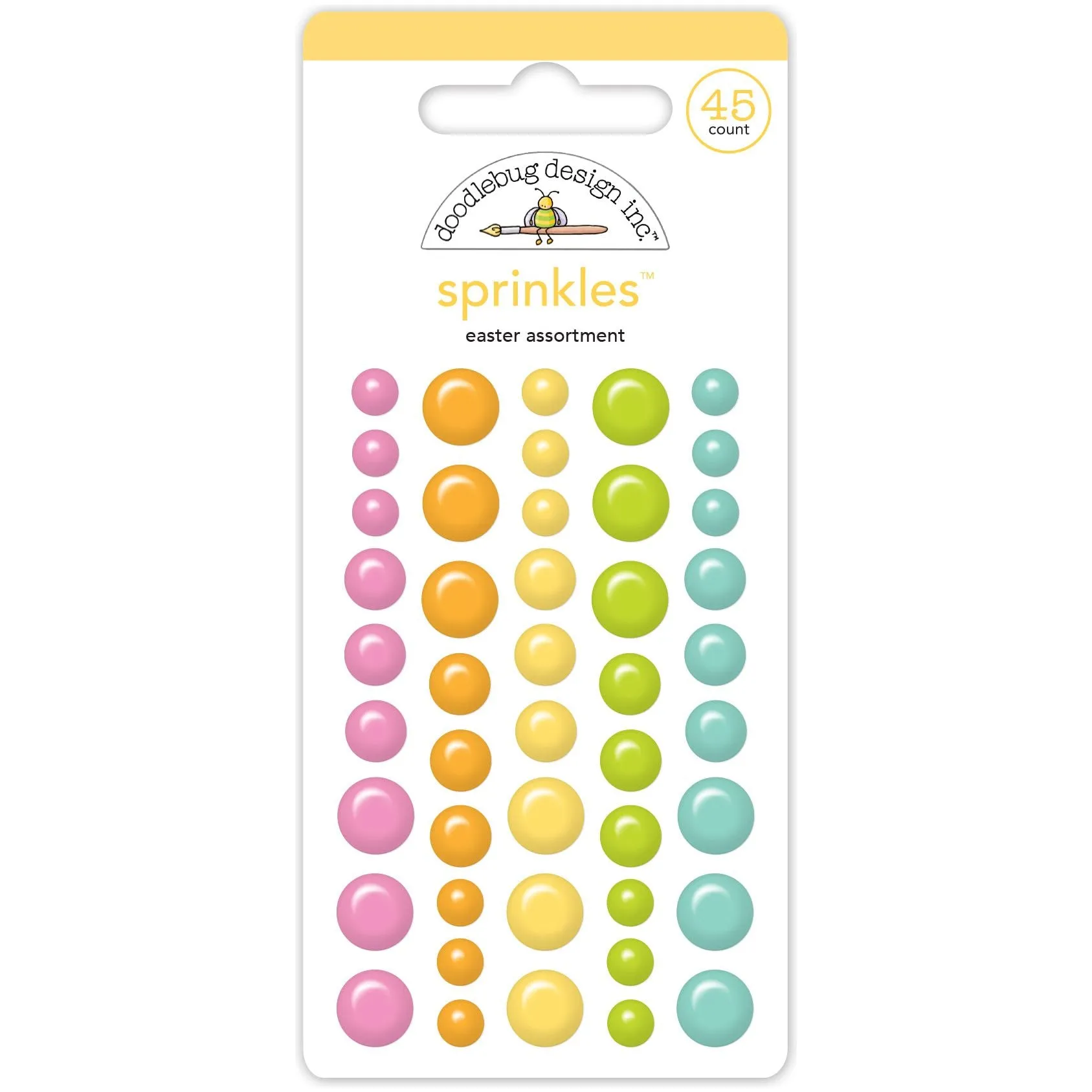 Doodlebug - Bunny Hop Collection - Easter Assortment Sprinkles / 8001