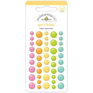 Doodlebug - Bunny Hop Collection - Easter Assortment Sprinkles / 8001