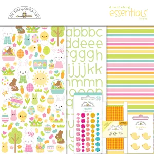 Doodlebug - Bunny Hop Collection - Essentials Kit / 8477