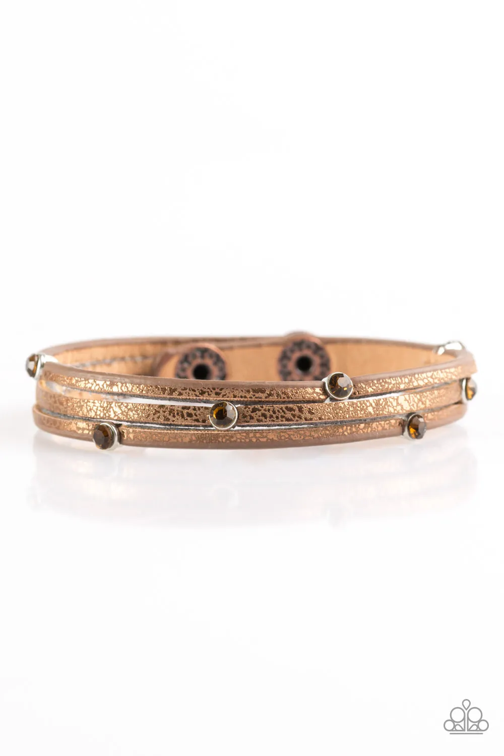 Drop A SHINE  Copper Urban Bracelet