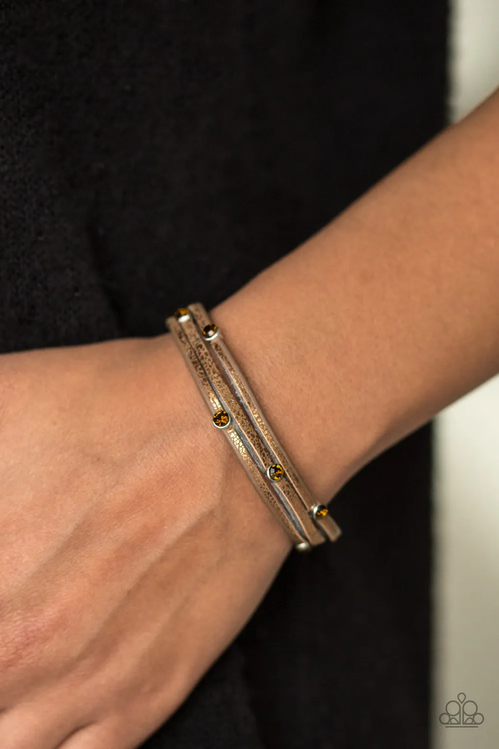 Drop A SHINE  Copper Urban Bracelet