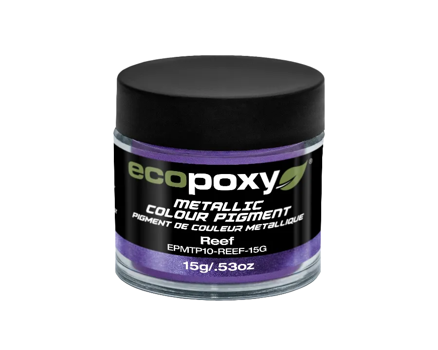 EcoPoxy Mica Powder. Metallic Color Pigments for Epoxy Resin