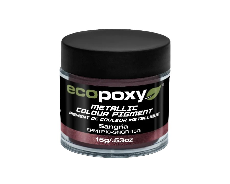 EcoPoxy Mica Powder. Metallic Color Pigments for Epoxy Resin